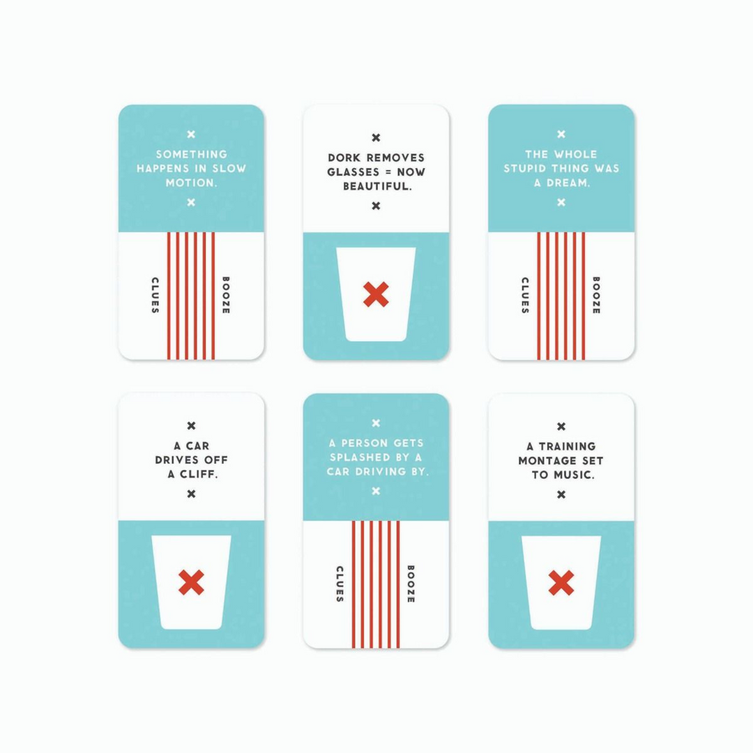 I.SAlbi Brass Monkey Booze Clues Card Examples  | Merchants Homewares