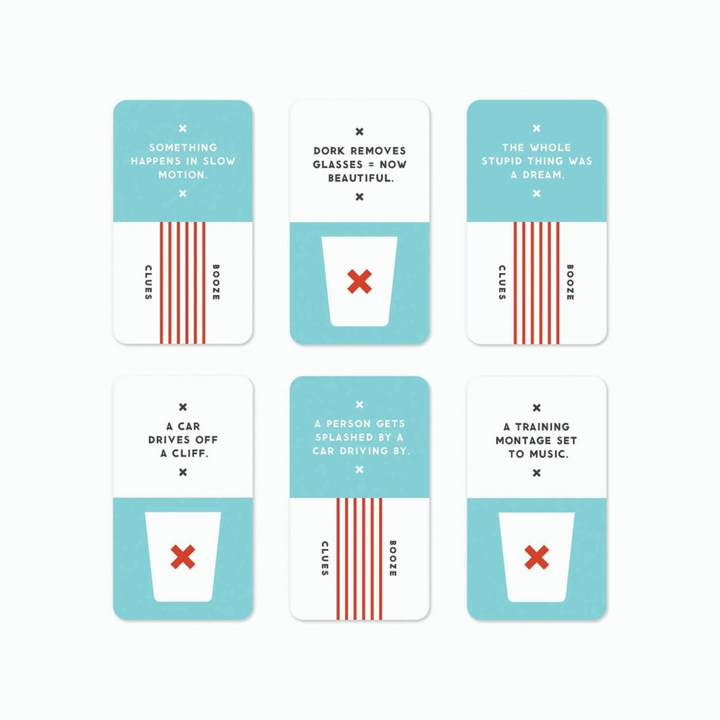 I.SAlbi Brass Monkey Booze Clues Card Examples  | Merchants Homewares
