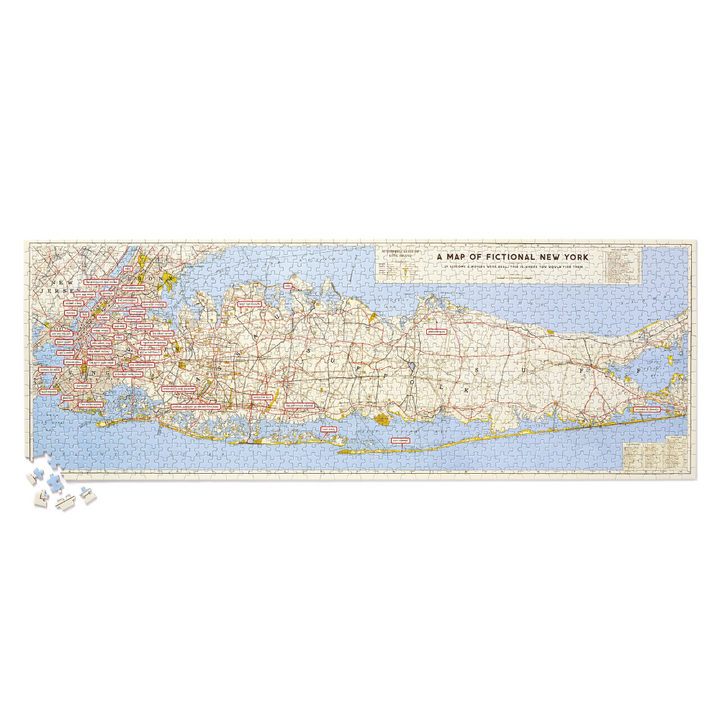 IS Albi Brass Monkey 1000pc NYC Panoramic Puzzle | Merchants Homewares