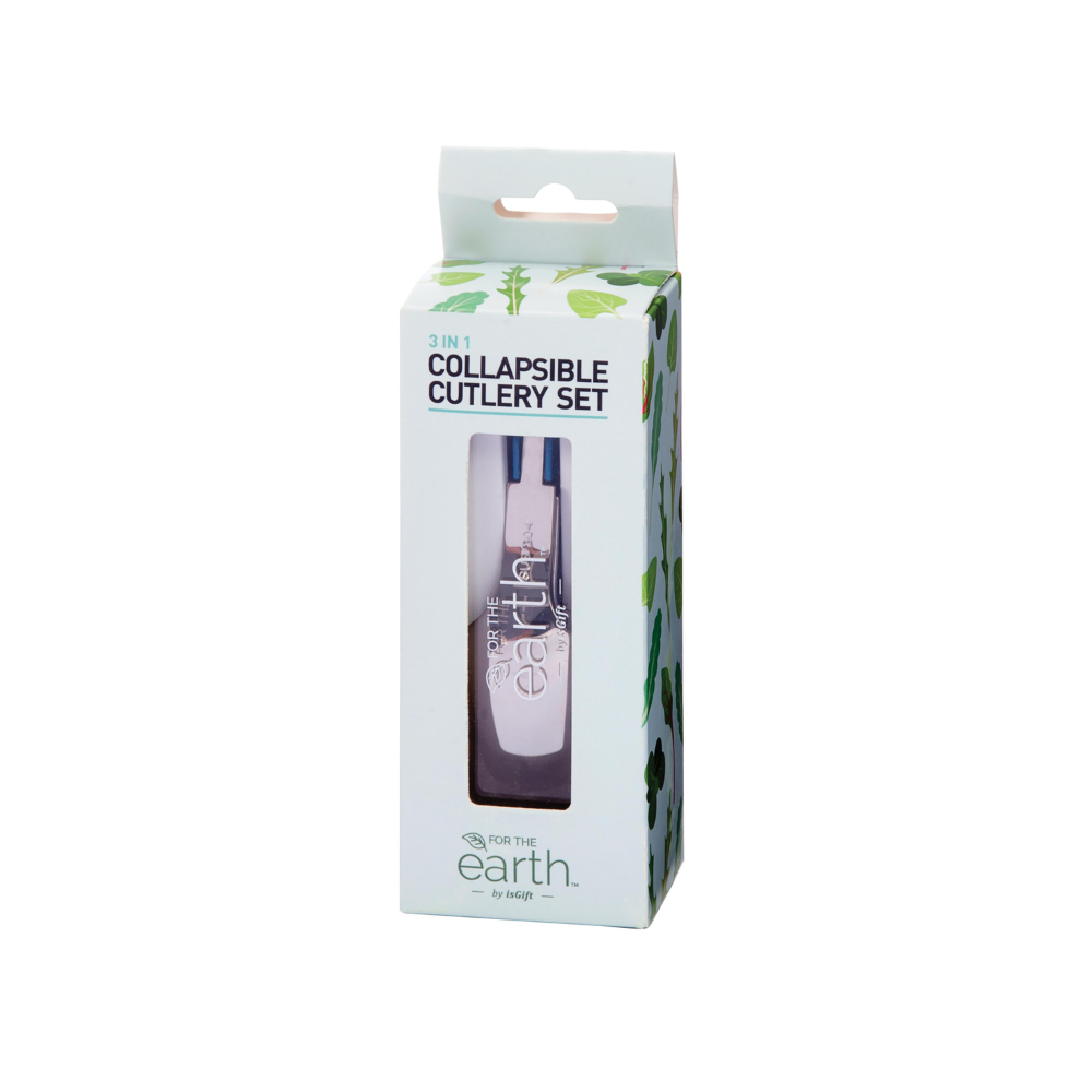 IS Albi For The Earth Collapsible Cutlery Set | Merchants Homewares