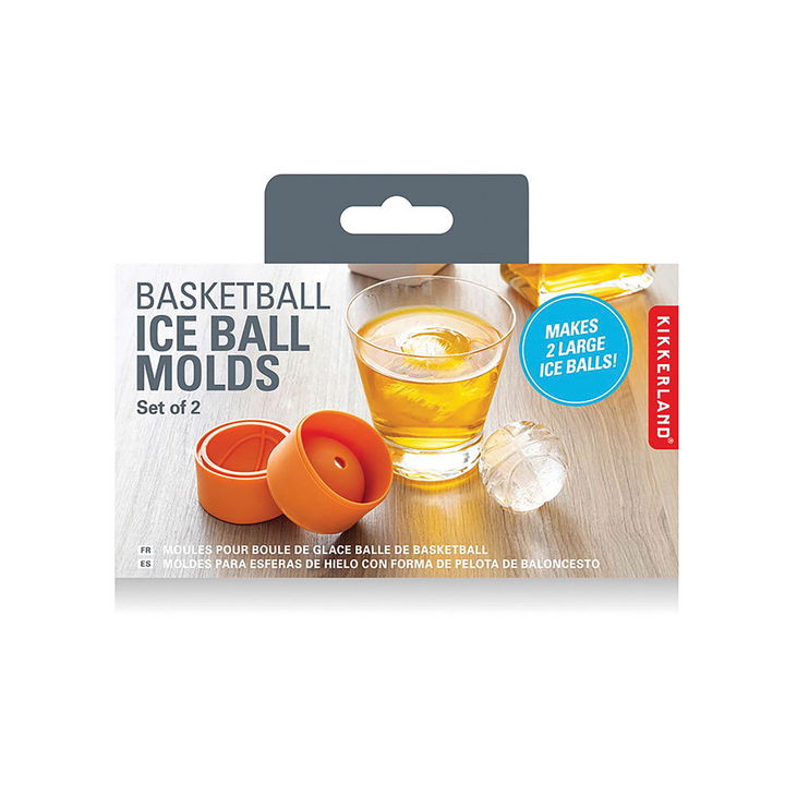 IS Albi Kikkerland Basketball Ice Ball Moulds | Merchants Homewares