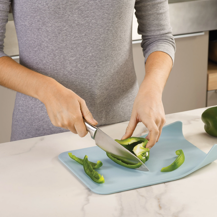 Joseph & Joseph Nest Chop 3-piece Chopping Board Lifestyle  | Merchants Homewares