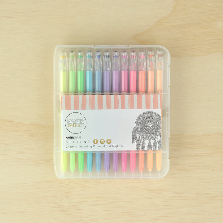 Kaiser Craft Gel Pens 24 Pack | Merchants Homewares