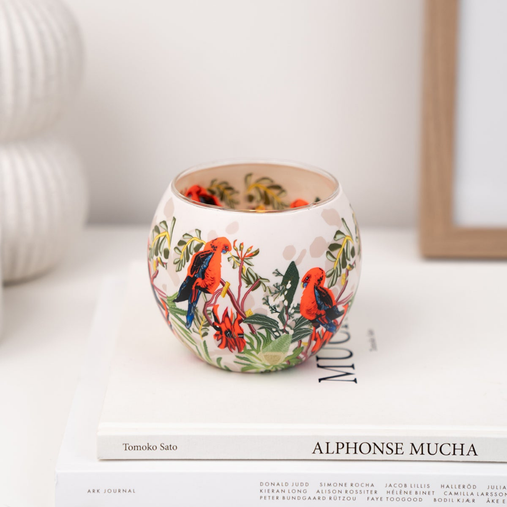 Koh Living Tea Light Candle Holder Desert Pea lifestyle | Merchants Homewares