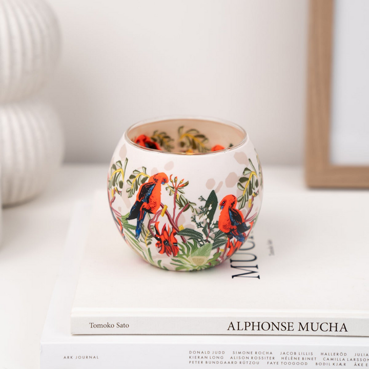 Koh Living Tea Light Candle Holder Desert Pea lifestyle | Merchants Homewares