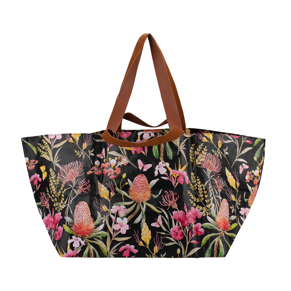 Kollab Beach Bag Bottlebrush | Merchants Homewares