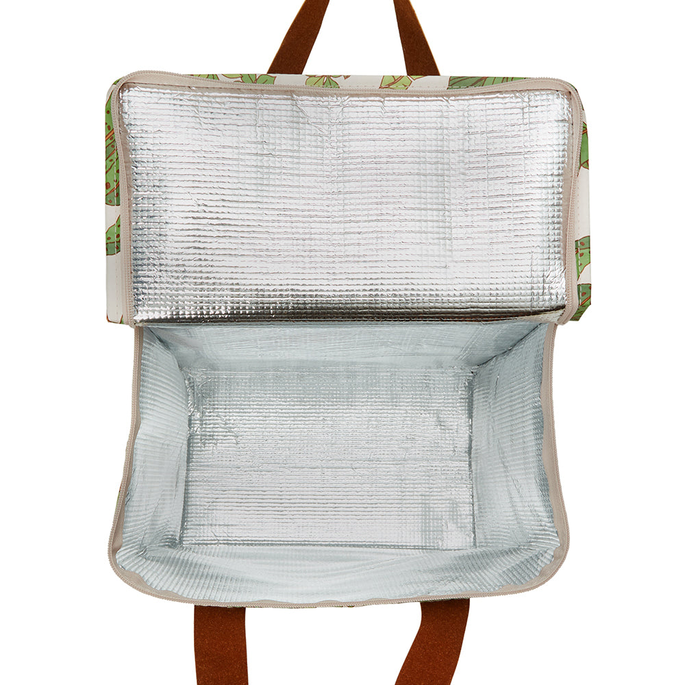 Kollab Cooler Bag Banana Palm Open | Merchants Homewares