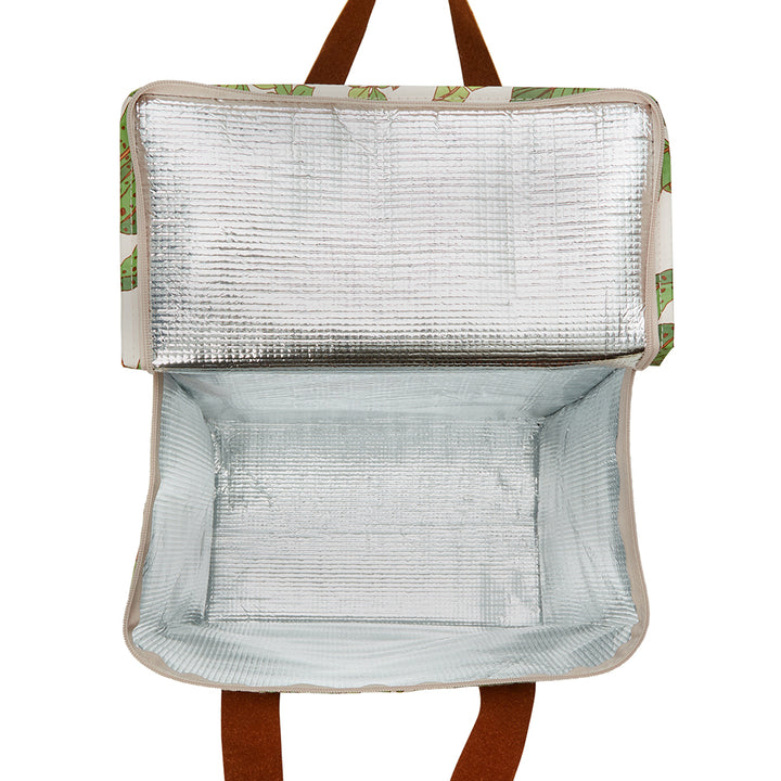 Kollab Cooler Bag Banana Palm Open | Merchants Homewares