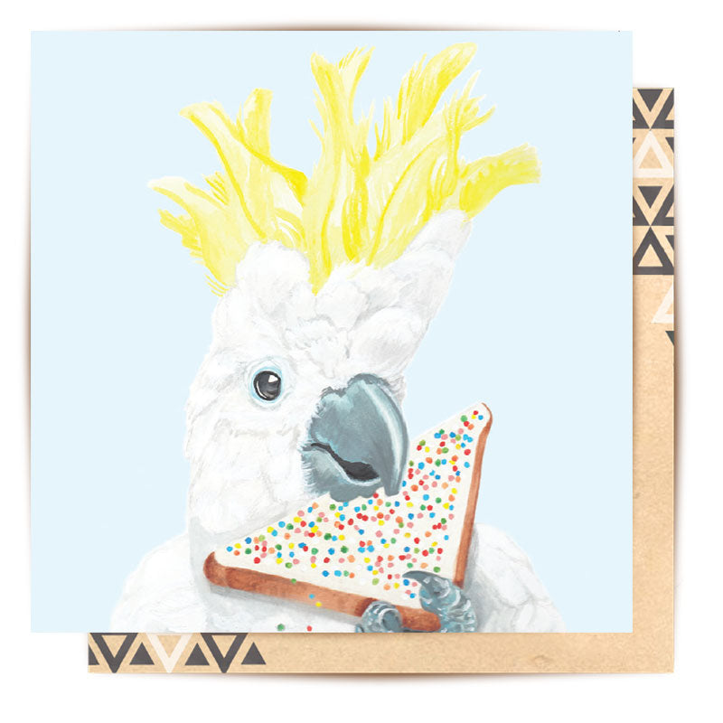 La La Land Fairy Bread Feast Mini Card | Merchant Homewares