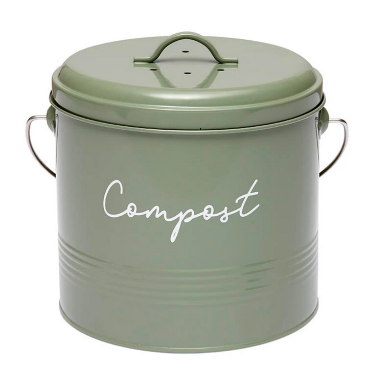 Ladelle Eco Compost Bin Sage | Merchants Homewares