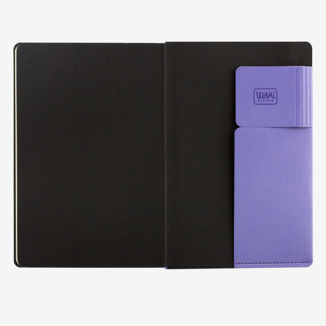 Legami My Notebook Medium Lined Lilac Open | Merchants Homewares