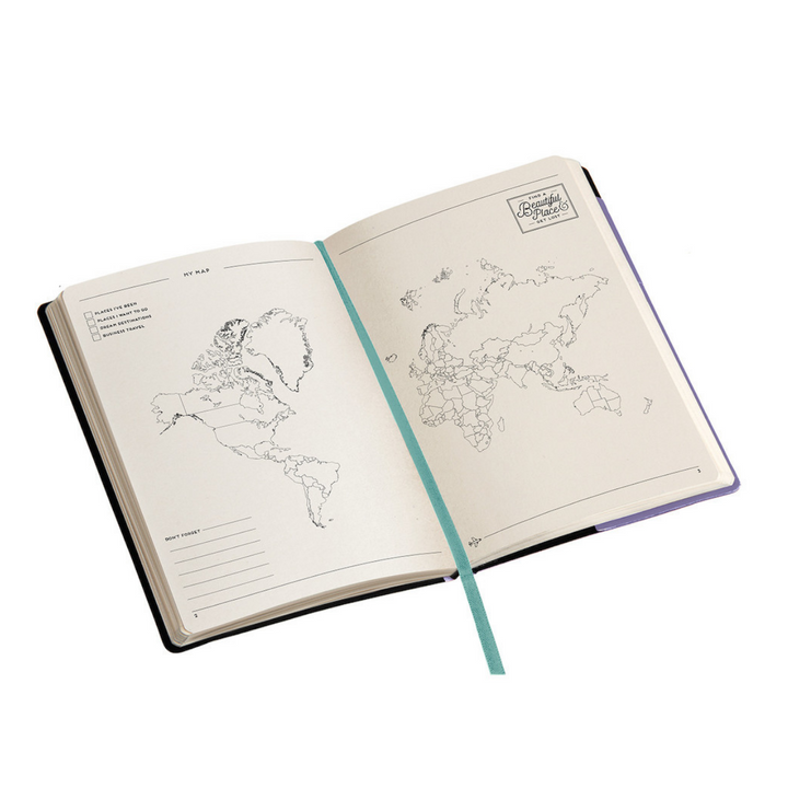Legami My Notebook Medium Lined Lilac Open | Merchants Homewares