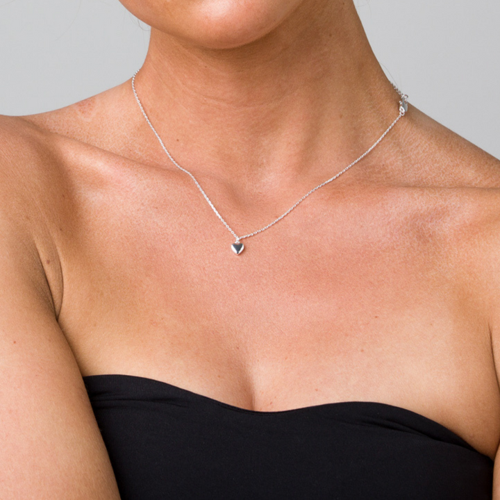 Liberte Gracie Necklace Silver Lifestyle | Merchant Homewares