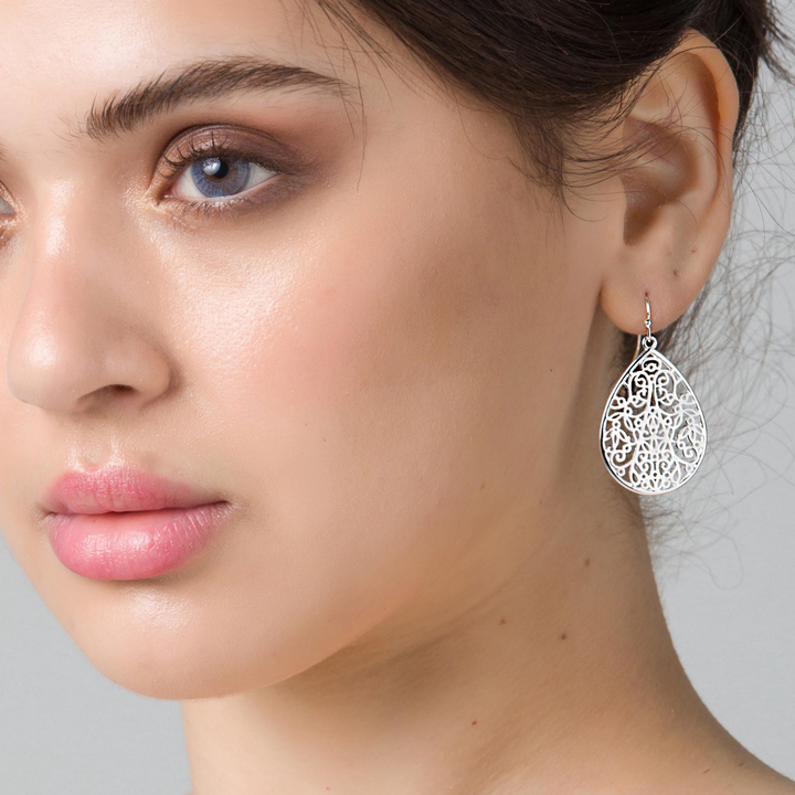 Liberte Meaghan Earring Silver Lifestyle | Merchant Homewares