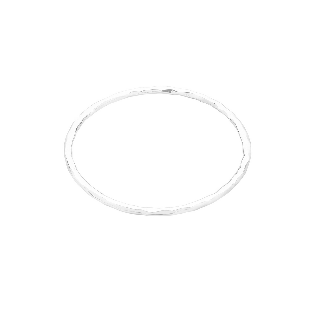 Liberte Sonny Bangle Silver | Merchant Homewares