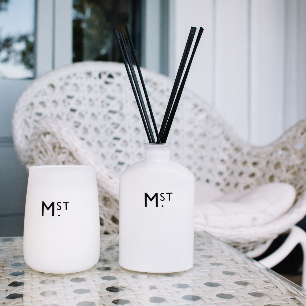 Moss St Coconut & Lime Candle 320g With Diffuser | Merchants Homewares