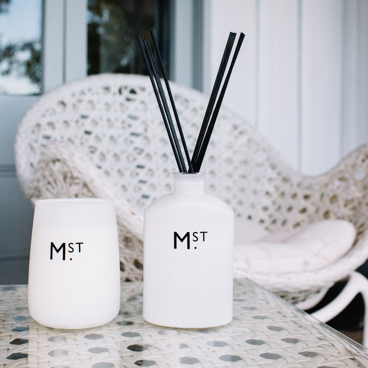 Moss St Coconut & Lime Candle 320g With Diffuser | Merchants Homewares