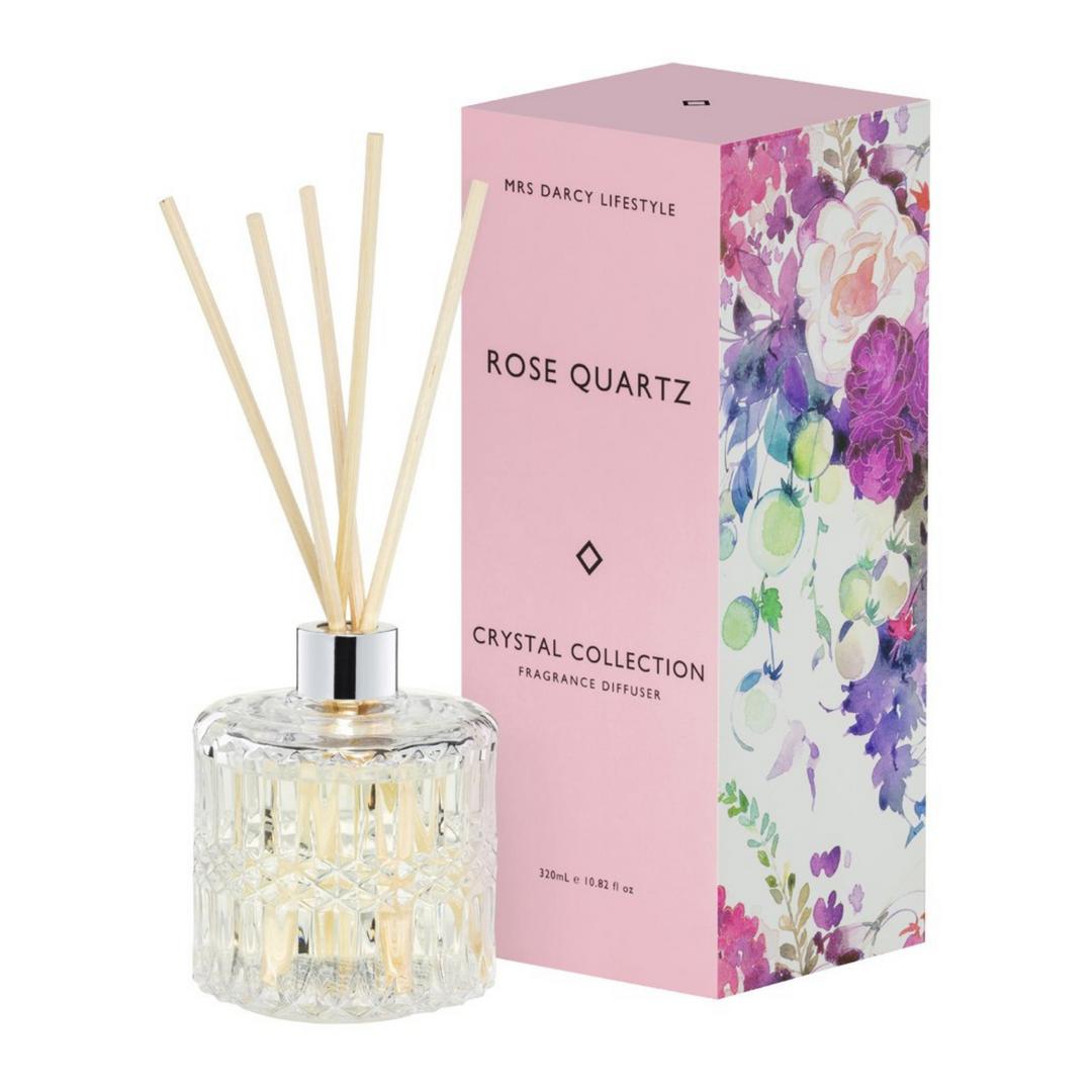 Mrs Darcy Crystal Diffusers Rose Quartz | Merchants Homewares