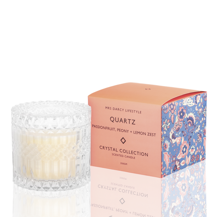 Mrs Darcy | Quartz Large Crystal Candle