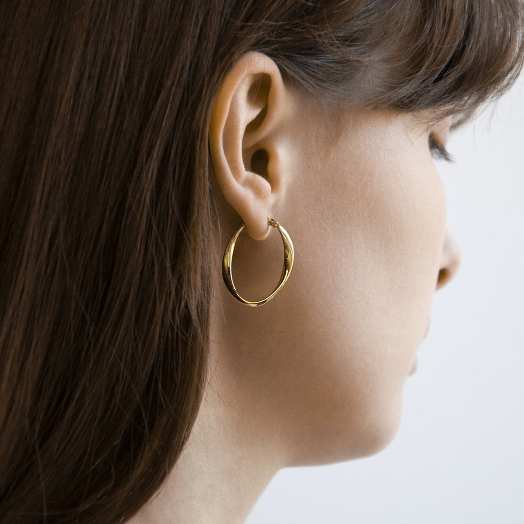 Najo Cinta Hoops Gold lifestyle | Merchants Homewares