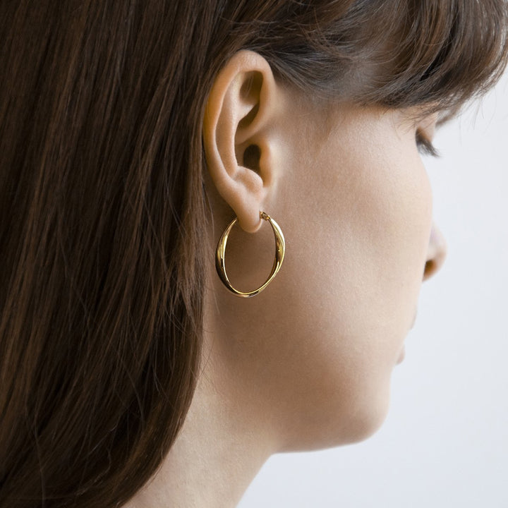 Najo Cinta Hoops Gold lifestyle | Merchants Homewares