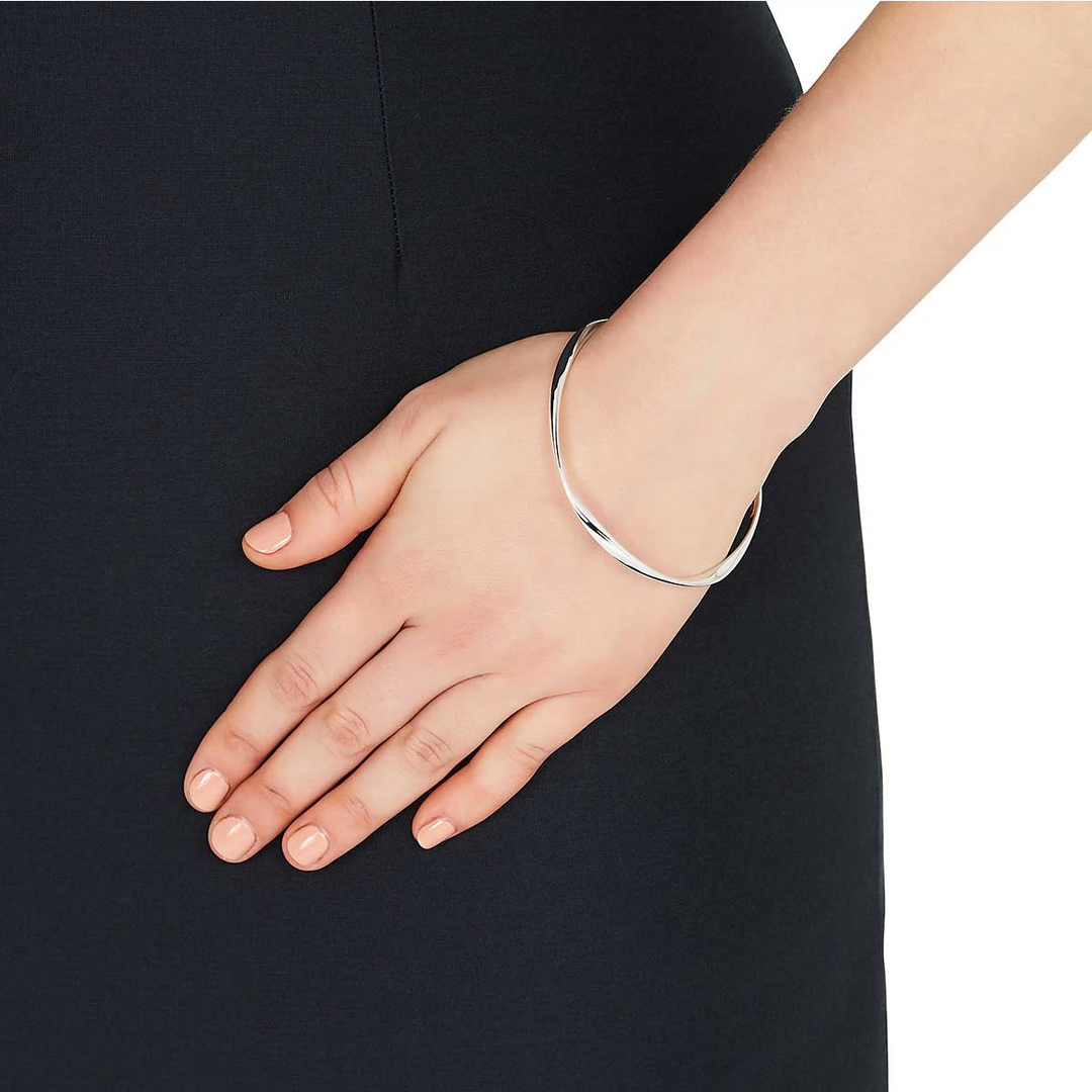 Najo Garden of Eden Bangle Silver lifestyle | Merchants Homewares