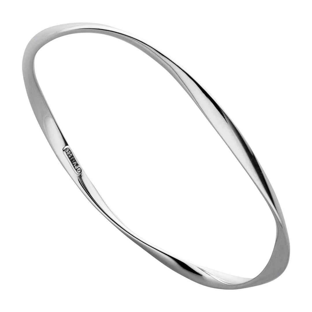 Najo Garden of Eden Bangle Silver | Merchants Homewares