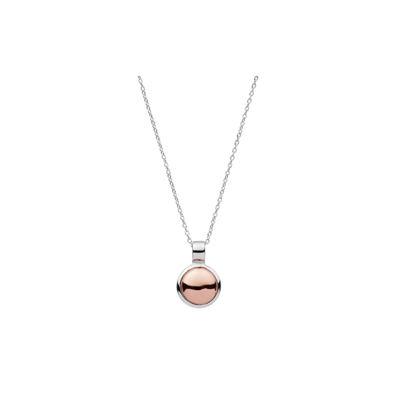Najo Rosy Glow Necklace Rose Gold and Silver | Merchant Homewares