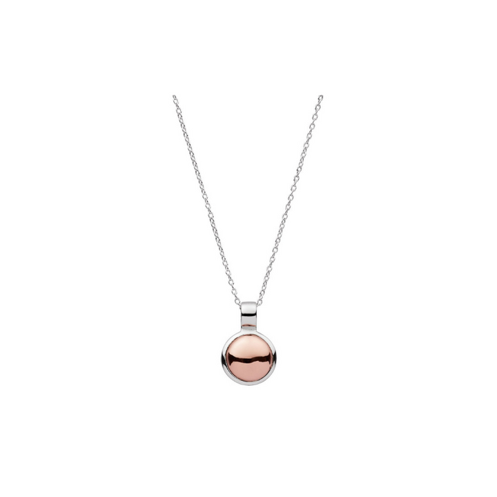 Najo Rosy Glow Necklace Rose Gold and Silver | Merchant Homewares