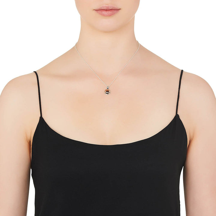 Najo Rosy Glow Necklace Rose Gold and Silver lifestyle | Merchants Homewares