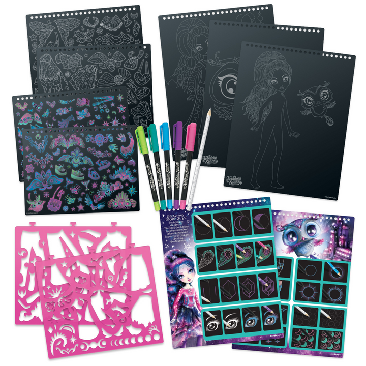Nebulous Stars Eclipsia's Creative Sketchbook Black | Merchants Homewares
