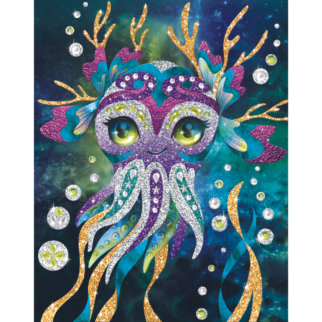 Nebulous Stars Glitter & Foil Art | Merchants Homewares