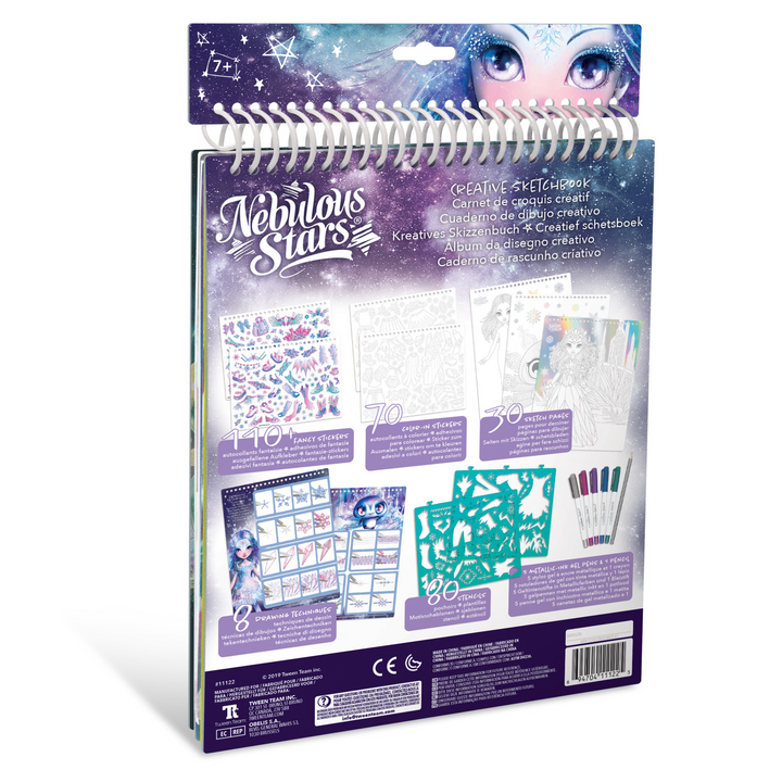 Nebulous Stars Iceana's Creative Foil Sketchbook | Merchants Homewares