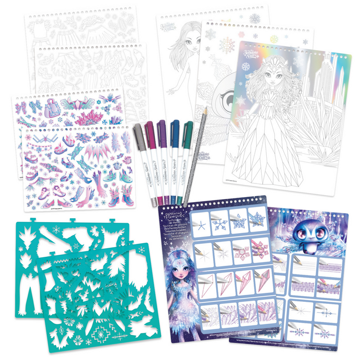 Nebulous Stars Iceana's Creative Foil Sketchbook | Merchants Homewares