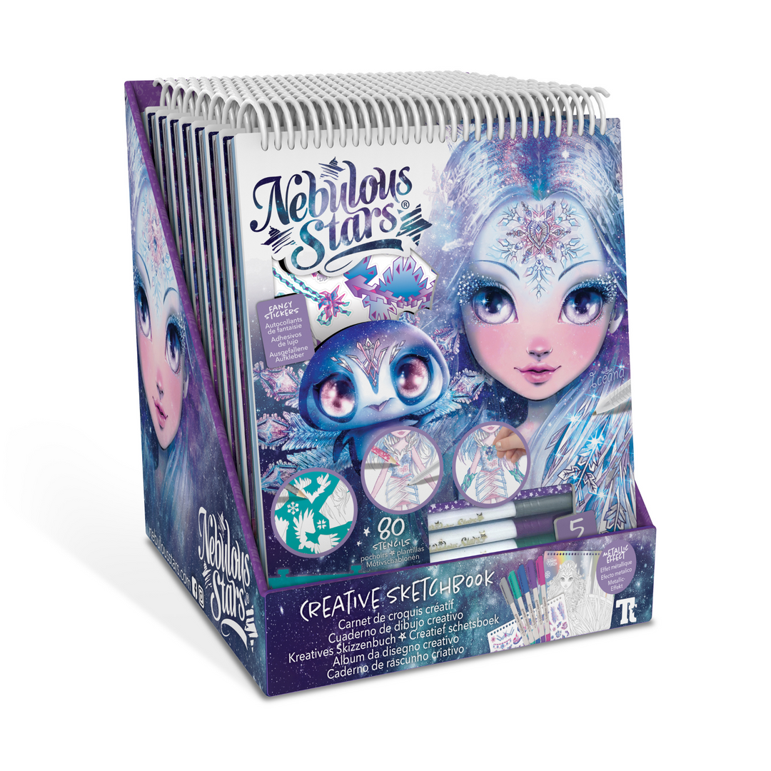 Nebulous Stars Iceana's Creative Foil Sketchbook | Merchants Homewares