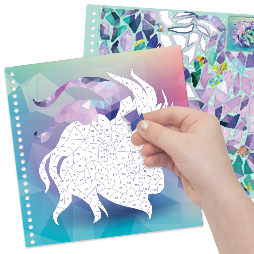Nebulous Stars Paint-by-Stickers Creative Book | Merchants Homewares