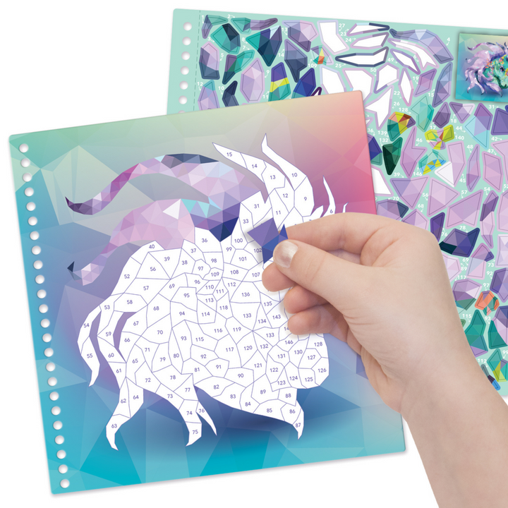 Nebulous Stars Paint-by-Stickers Creative Book | Merchants Homewares