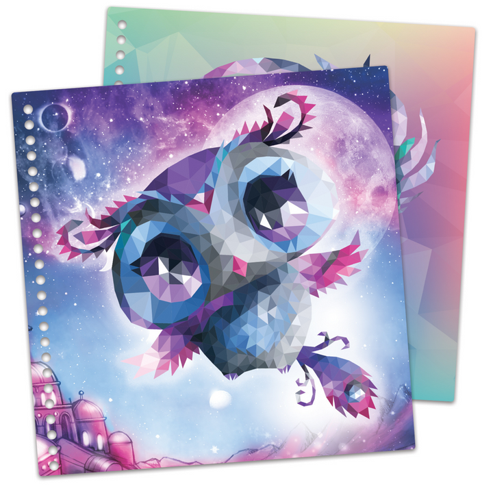 Nebulous Stars Paint-by-Stickers Creative Book | Merchants Homewares