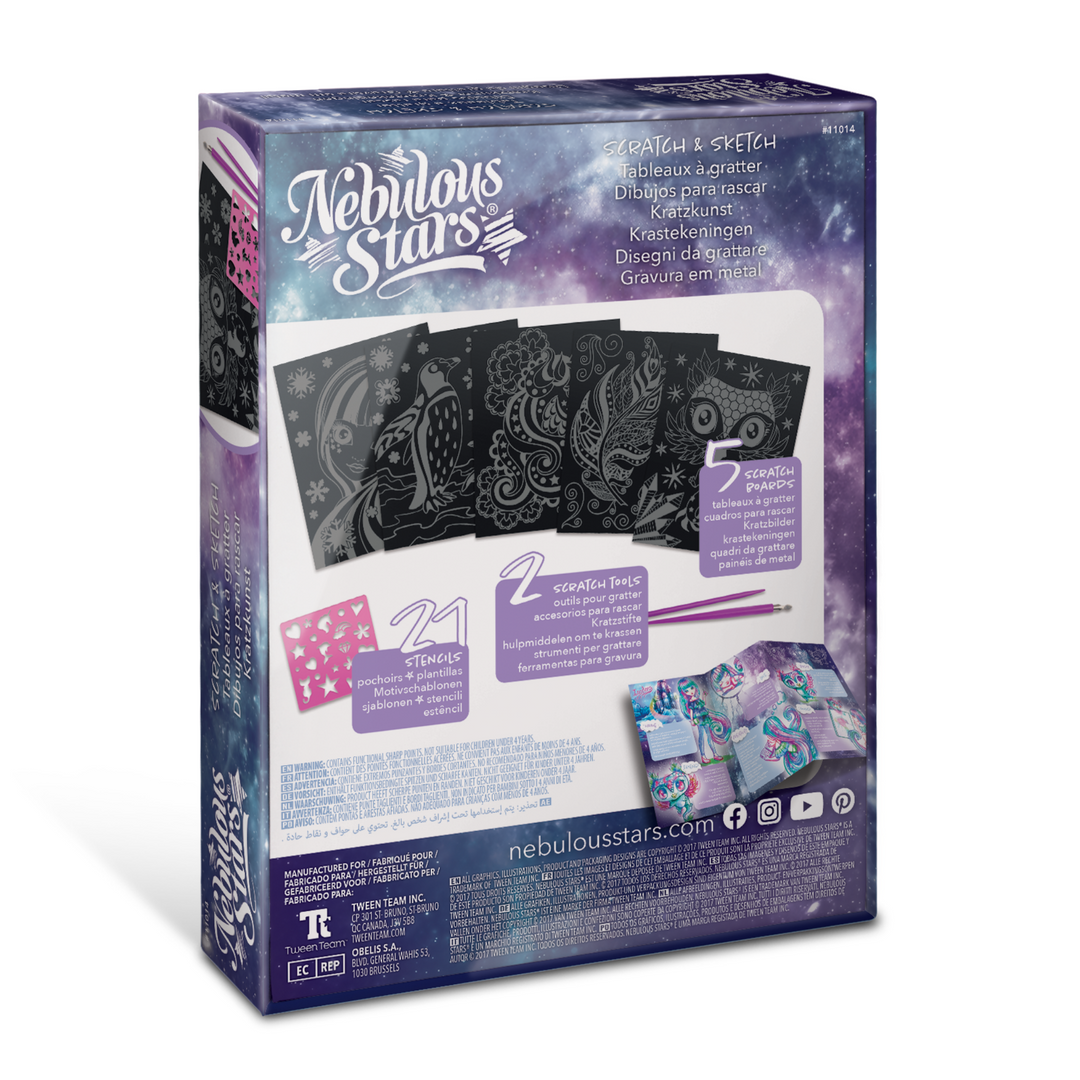 Nebulous Stars Scratch Art | Merchants Homewares