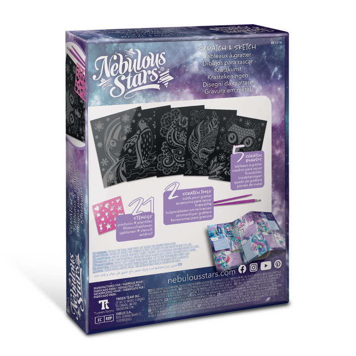 Nebulous Stars Scratch Art | Merchants Homewares