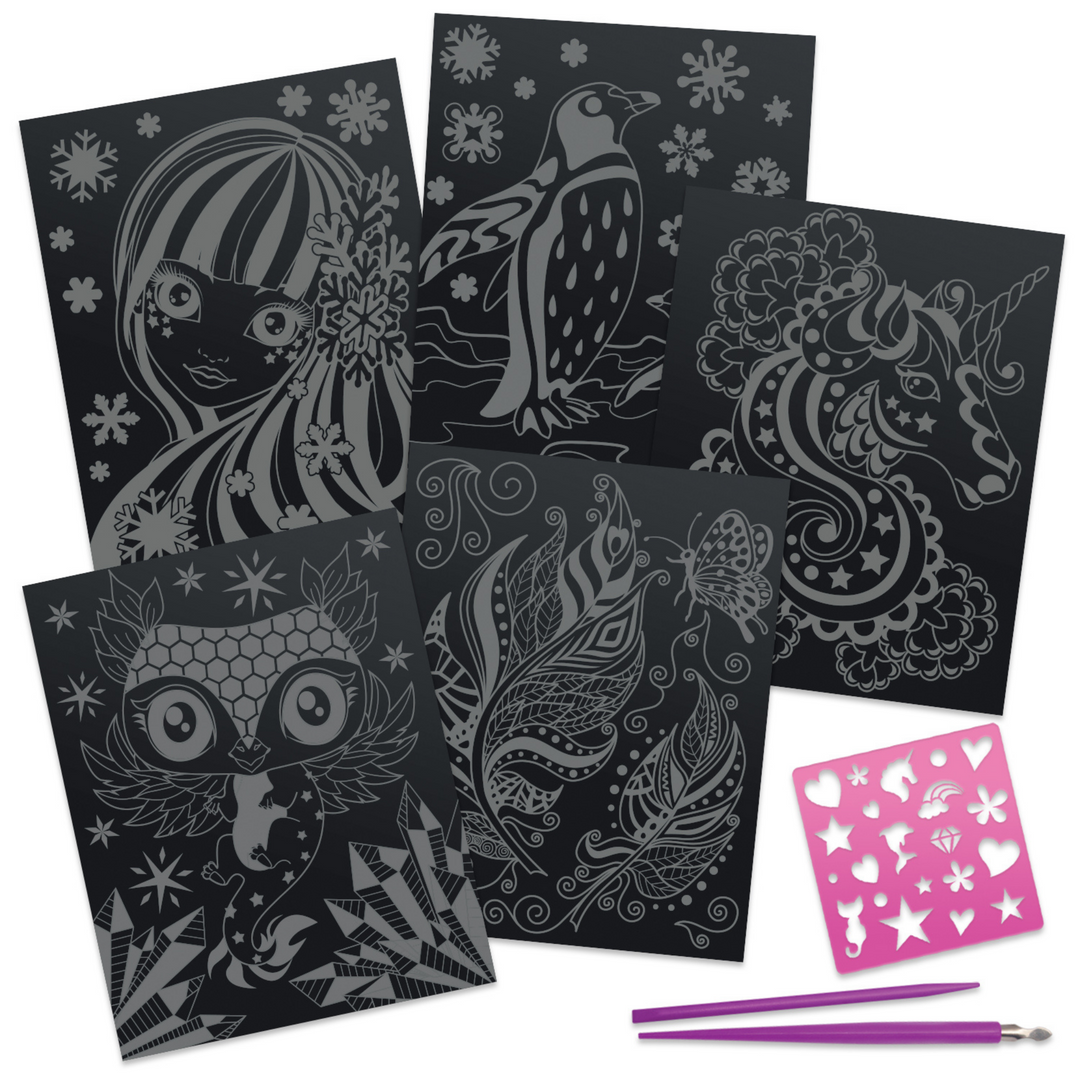 Nebulous Stars Scratch Art | Merchants Homewares