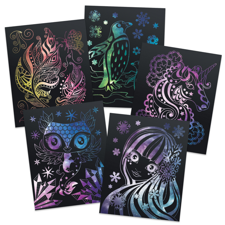 Nebulous Stars Scratch Art | Merchants Homewares