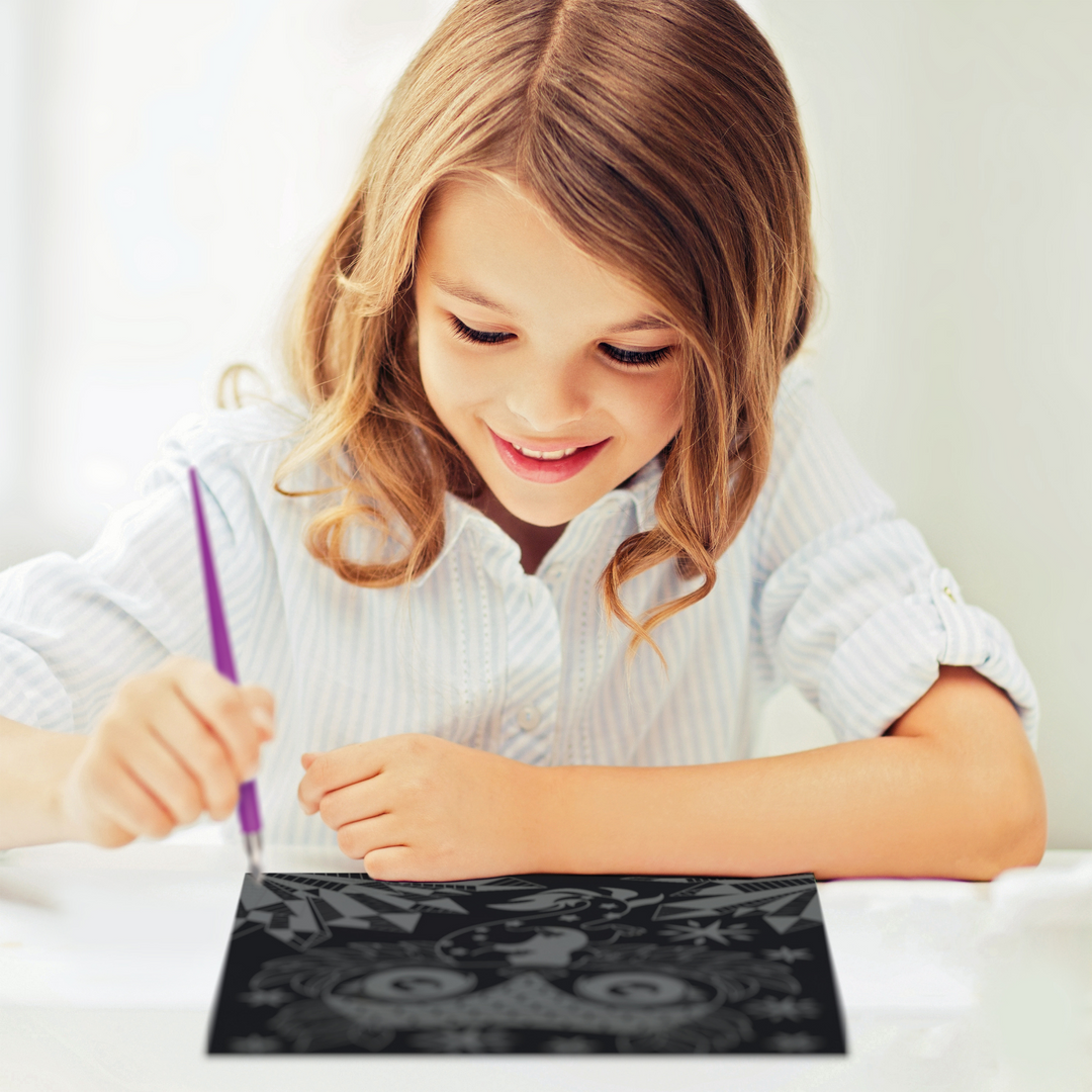 Nebulous Stars Scratch Art | Merchants Homewares