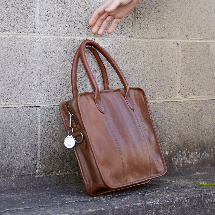 Orbit Stick On Finder Attached to Bag Silver | Merchants Homewares