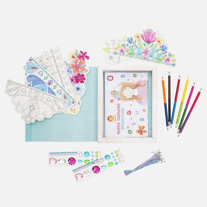 Tiger Tribe Paper Crowns Princess Gems Merchants Homewares