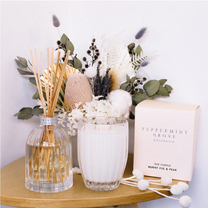 Peppermint Grove Burnt Pear & Fig Diffuser 350ml Lifestyle | Merchants Homewares