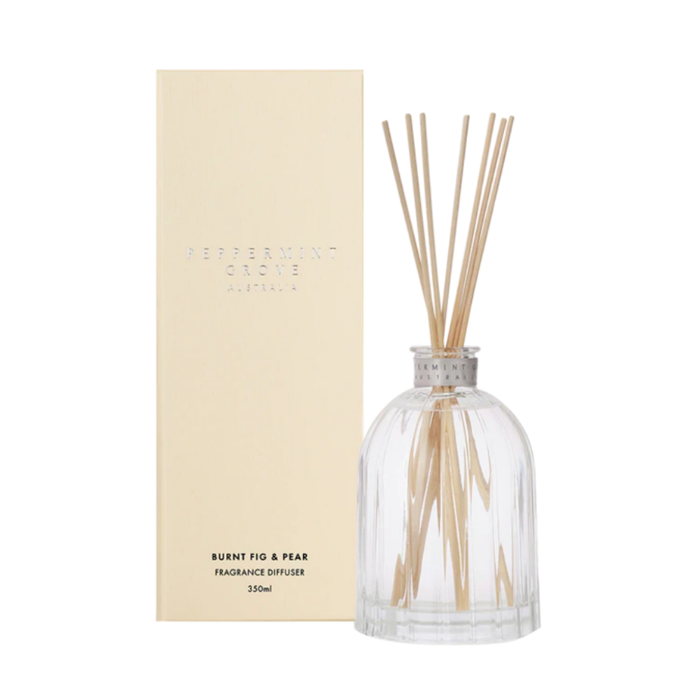 Peppermint Grove Burnt Pear & Fig Diffuser 350ml | Merchants Homewares