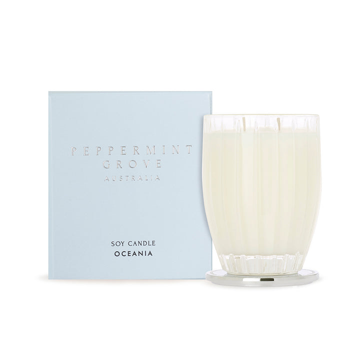 Peppermint Grove Large Soy Candle 350g Oceania | Merchants Homewares