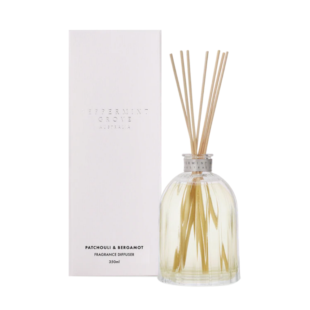 Peppermint Grove Patchouli & Bergamot Diffuser 350ml | Merchants Homewares