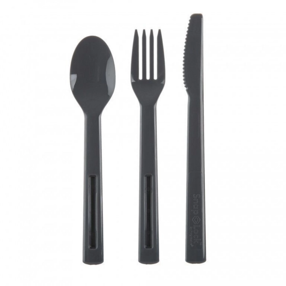 Progressive Snap Lock Utensil Set Grey | Merchants Homewares